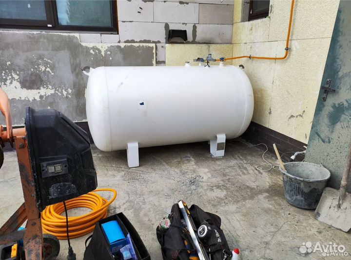 Установка газгольдера под ключ