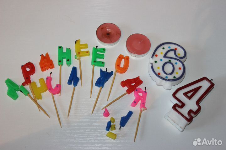 Свечи и свечи цифры