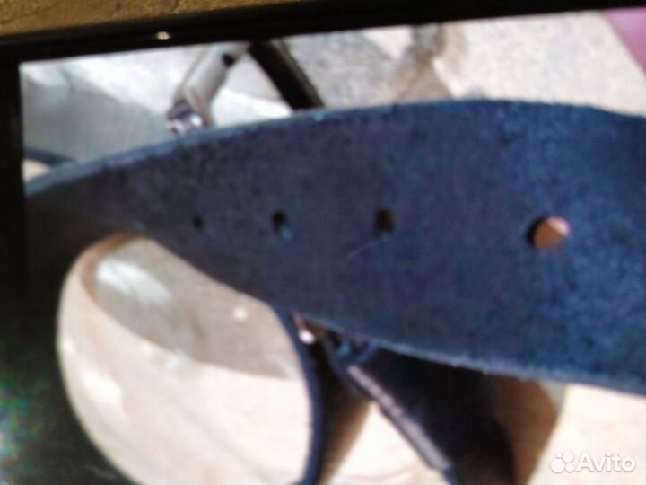 Мужской кожаный ремень