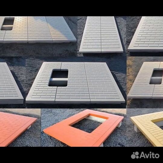 Ритуальные плиты и памятники из бетона