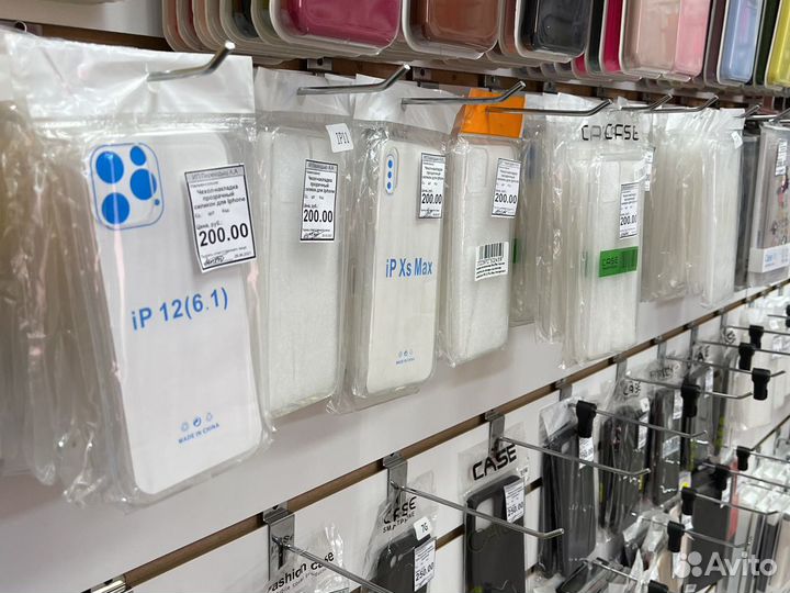 Чехлы-силиконовые для iPhone