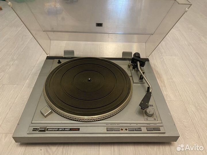 Виниловый проигрыватель Вега эп 110 стерео