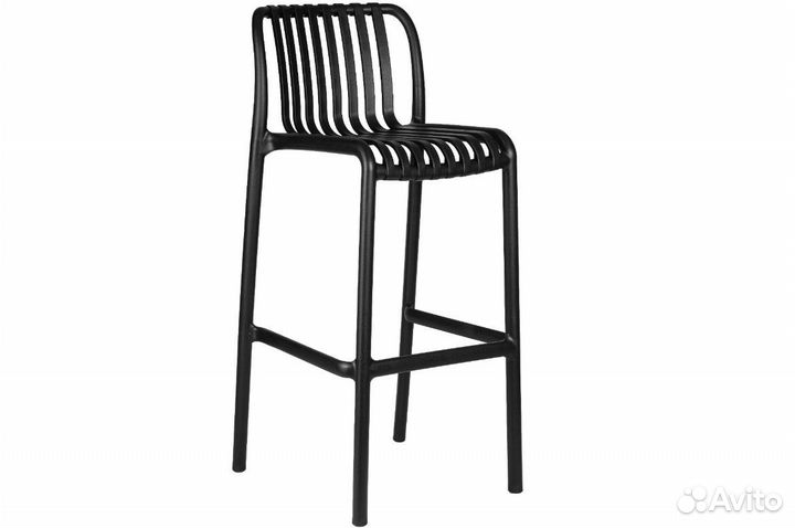 Стул барный chloe BAR черный