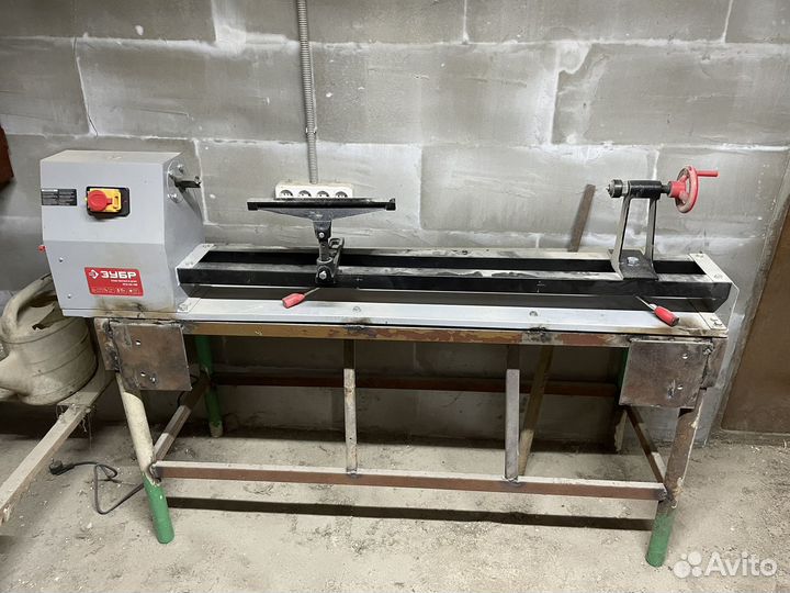 Токарный станок зубр зстд-350-1000