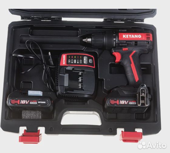 Бесщеточная дрель шуруповерт keyang DD18BL-W