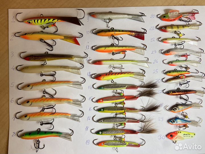 Балансиры для зимней рыбалки