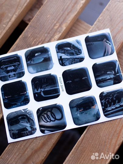 3D стикеры на телефон опт от 50 штук