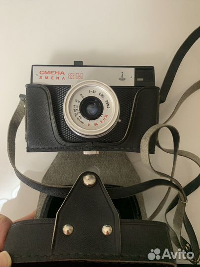 Плёночный фотоаппарат Смена 8М