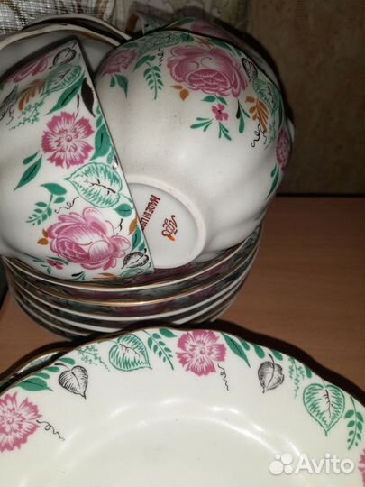 Фарфоровая посуда лфз СССР