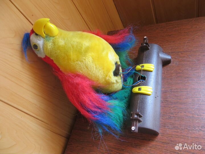 Игрушка звуковая интерактивная Попугай СССР