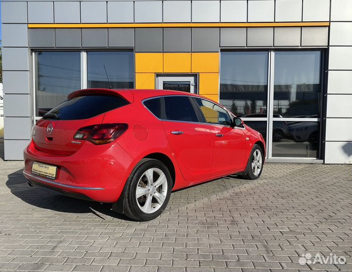 Opel Astra 1.4 AT, 2013, 245 450 км