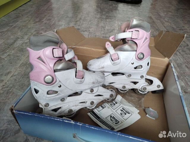 Роликовые коньки детские раздвижные