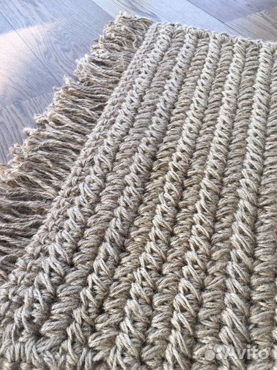 Джутовый ковер 60 * 90 см