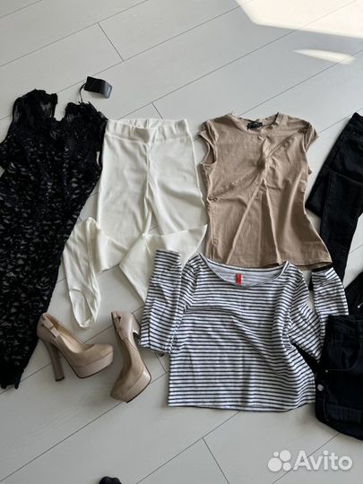 Женские вещи пакетом размер 42 лосины джинсы