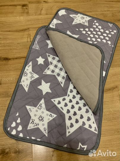 Многоразовые впитывающие пятислойные пеленки