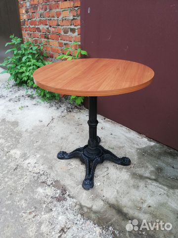 Круглый стол с чугунным подстольем купить в Москве | Товары для дома и ...
