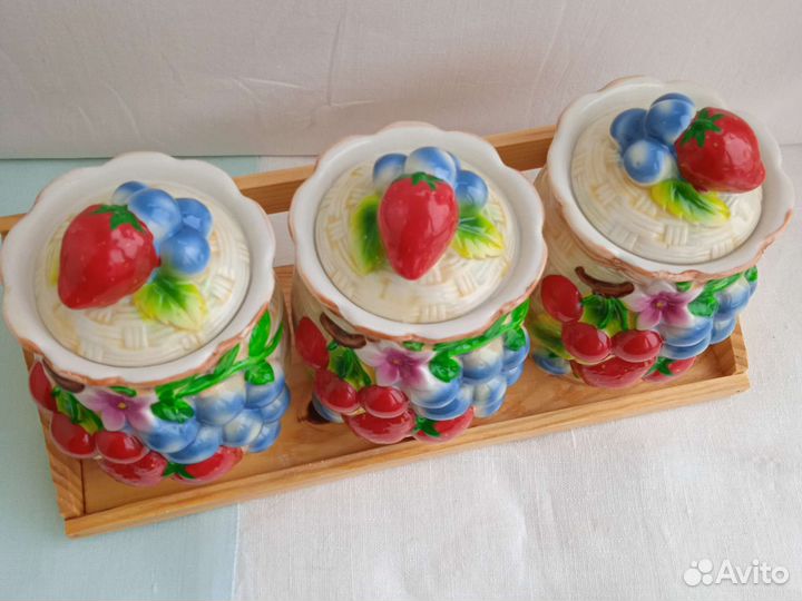 Керамические банки для сыпучих продуктов