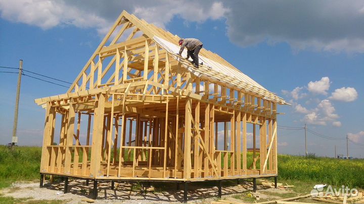 Построю каркас дома
