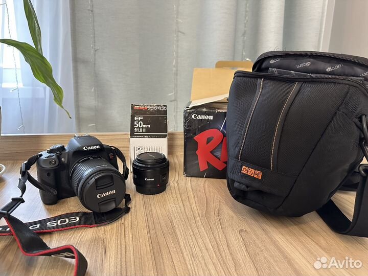 Зеркальный фотоаппарат canon 700d