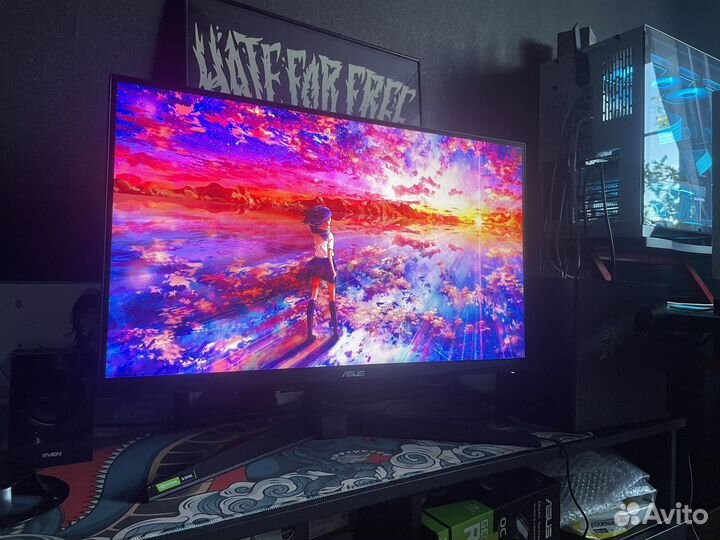 Монитор Asus 170Гц 2k IPS 27“ HDR10