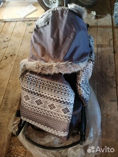 Детские санки коляска