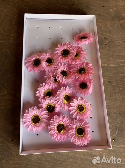 Мыльные розы, пионы, сакура, гортения