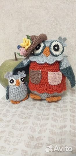 Вязаные игрушки ручной работы