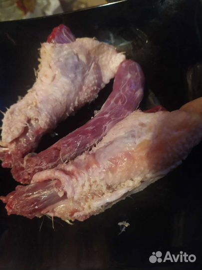 Шея куриная с кожей для собак