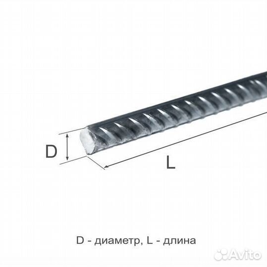 Арматура рифленая, 32 мм