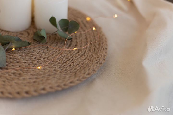 Салфетка из джута