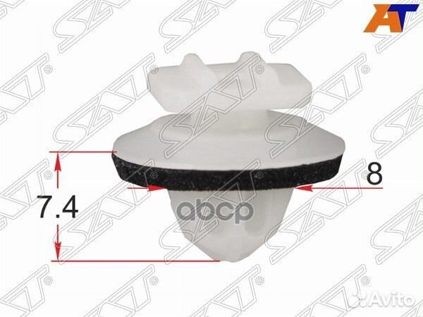 Клипса крепления расширителя на крыло toyota/lexus