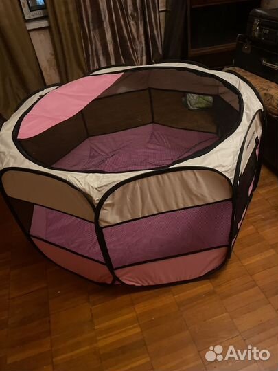 Вольер манеж для собак 110 см на 60 см