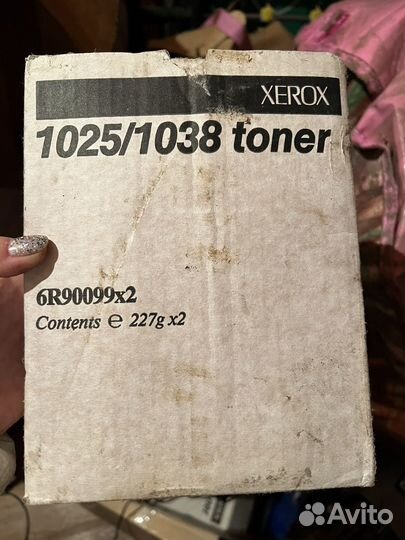 Краска для принтера xerox toner 1025-1038