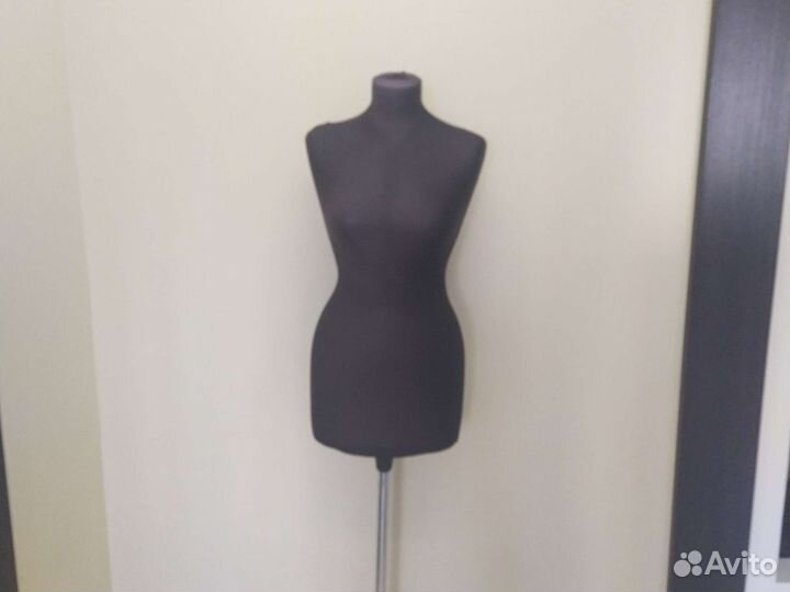 Манекен портновский женский чёрный р. 42-44