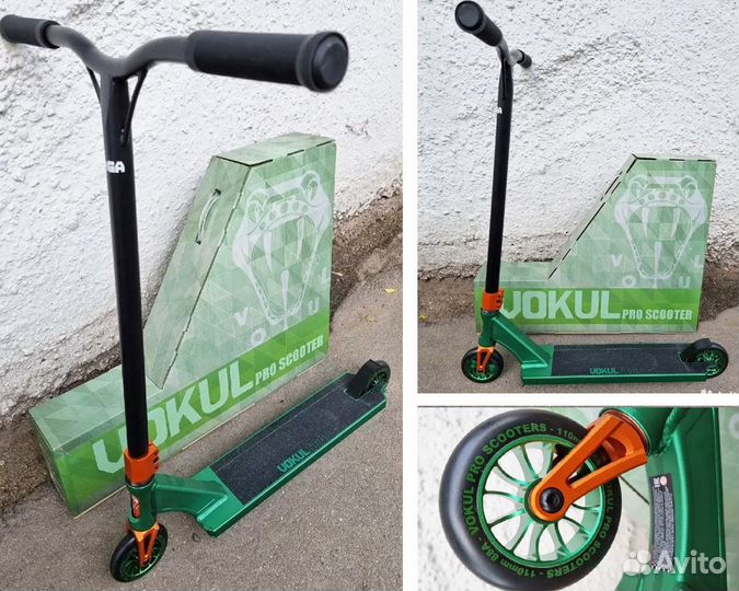 Трюковой самокат Vokul Saga