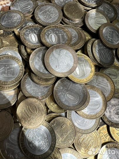 Юбилейные монеты 10 рублей