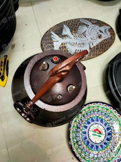 Rashko baba. Афганский казан 15л. Двухцветный