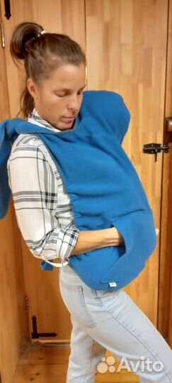 Одеяло с капюшоном для малыша