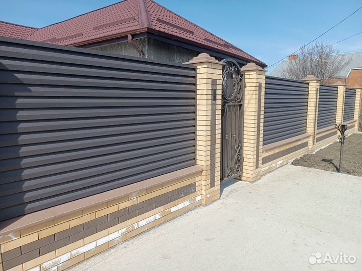 Забор жалюзи новый
