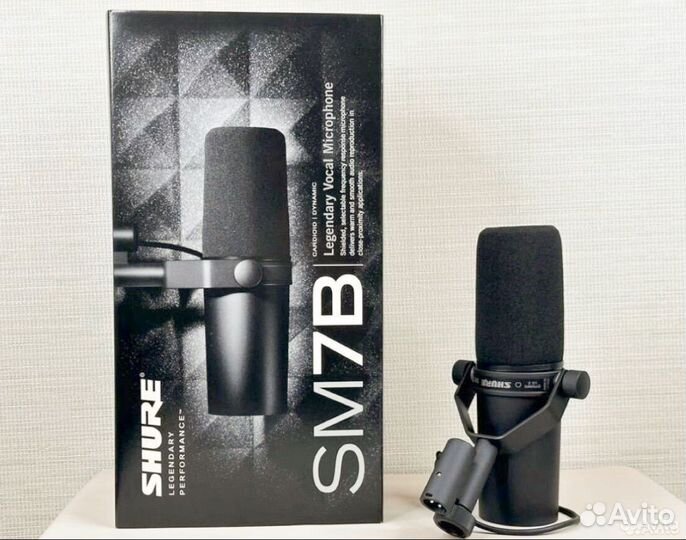 Студийный микрофон shure sm7b