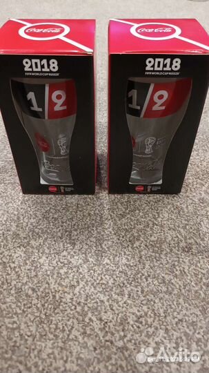 Бокалы новые, коллекционные Кока кола