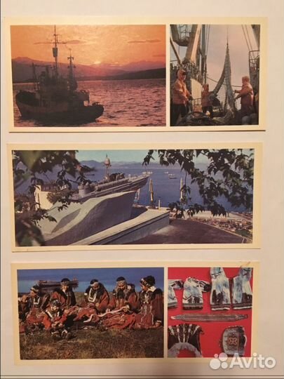 Набор открыток по камчатке