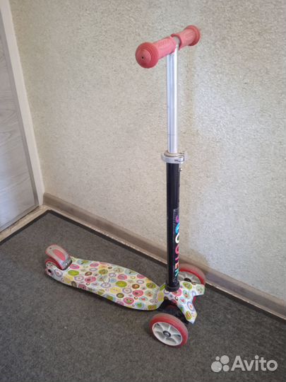 Самокат детский трехколесный бу