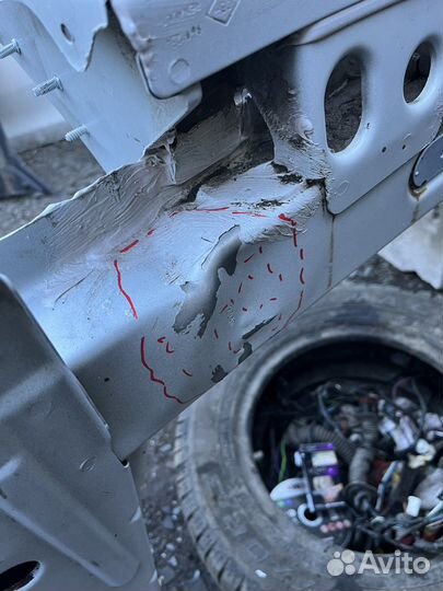 Правый лонжерон Renault Sandero 2 Логан 2