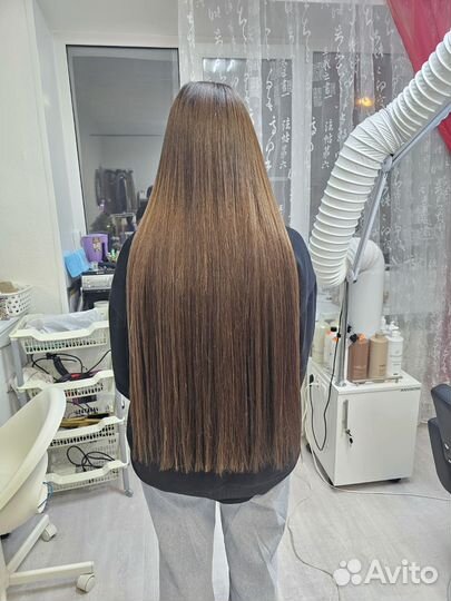 Наращивание биопротеиновых волос