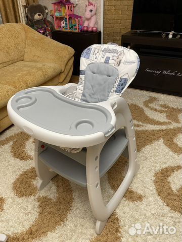 Стульчик для кормления babyton трансформер 2 в 1