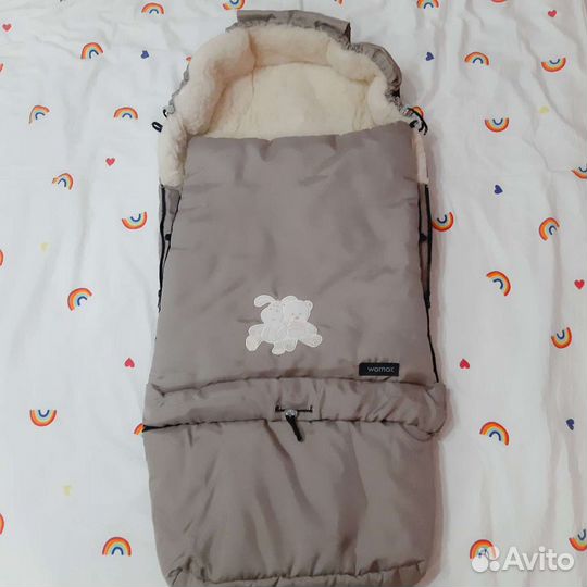 Зимний конверт в коляску