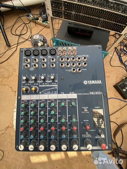 Микшерный пульт yamaha mg 102c