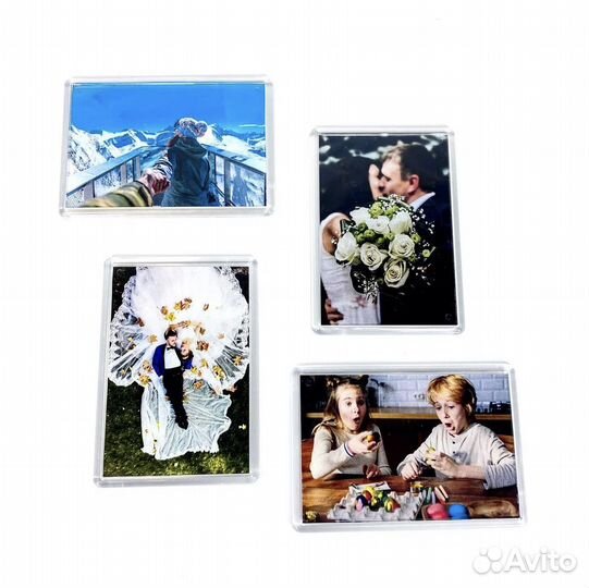 Акриловый магнит 82х57 вставка 74х49 оптом