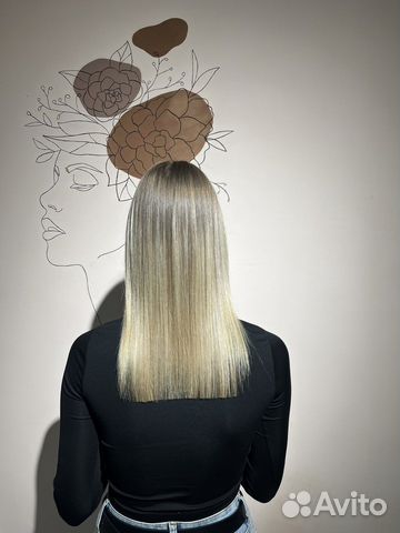 Кератиновое выпрямление волос